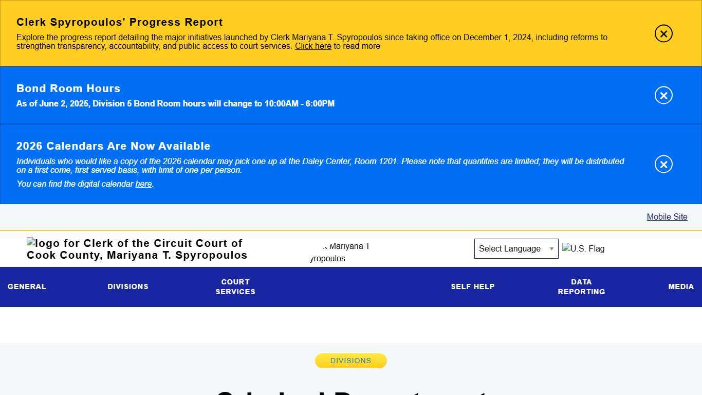 Criminal Department Clerk of the Circuit Court of Cook County